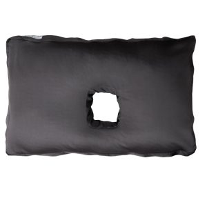An aerial view of the Original PWAH V2 with the integrated dark slate organic cotton pillowcase